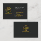 Einfache Berufliche Farbkombination Visitenkarte (Vorne/Hinten)