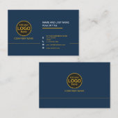 Einfache Berufliche Farbkombination Visitenkarte (Vorne/Hinten)