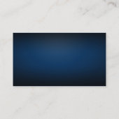 Einfache berufliche Geschäfts-Karten Visitenkarte (Rückseite)