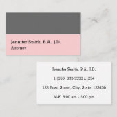 Einfache Berufliche Geschäftskarte Visitenkarte (Vorne/Hinten)