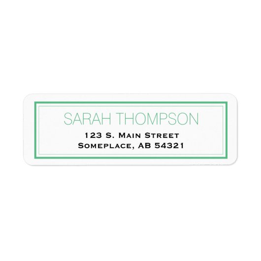 Einfache Berufliche Grenzmarken für Grünstreifen (Vorne)