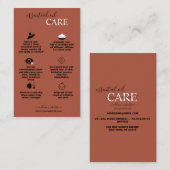 Einfache, Berufliche, lebenswichtige Ölversorgung Visitenkarte (Vorne/Hinten)