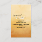 Einfache, Berufliche, lebenswichtige Ölversorgung Visitenkarte (Rückseite)