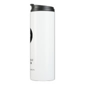 Einfache Berufliche Logofirma Thermosbecher (Nach rechts gedreht)