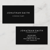 Einfache berufliche Minikarte Visitenkarte (Vorne/Hinten)