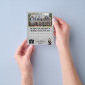 Einfache Berufliche Real Anwesen Agent-Werbeaktion Flyer (Gruppe)