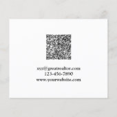 Einfache Berufliche Real Anwesen Agent-Werbeaktion Flyer (Hinten)