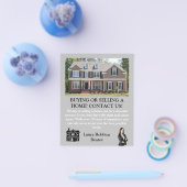 Einfache Berufliche Real Anwesen Agent-Werbeaktion Flyer (Einzeln)