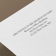 Einfache berufliche Rücksendeadresse für Unternehm