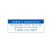 Einfache Berufliche Rücksendeadresse Handy Selbsti Permastempel (Design)