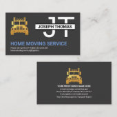 Einfache Berufliche Seefrachtbewegungen Visitenkarte (Vorne/Hinten)