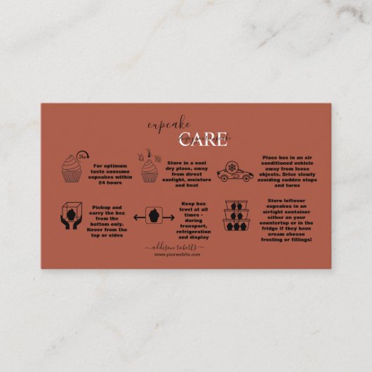 Einfache Berufliche Terrakotta auf dem Seeweg Visitenkarte (Vorderseite)