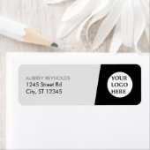 Einfache Berufliche und schwarz-weiße Adresse (Insitu)