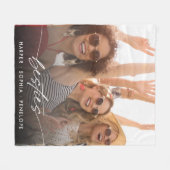 Einfache Beschneidungen kreieren Ihr eigenes Foto Fleecedecke (Vorderseite (Horizontal))