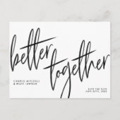 Einfache, besser zusammengesetzte Skripts Save the Postkarte (Vorderseite)