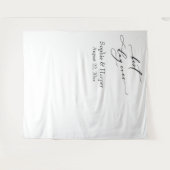 Einfache Best Day-Background für Links Fotos Wandteppich (Vorderseite (Horizontal))