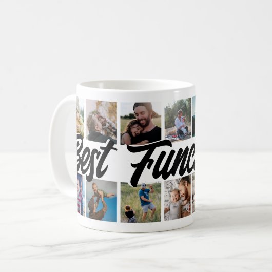 Einfache Best-Funktionalität für jedes Foto Collag Kaffeetasse (Vorderseite Links)
