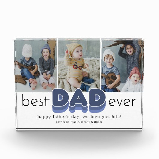 Einfache Best Vater--Blockierung je Foto (Vorderseite)