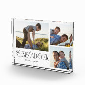 Einfache Best Vater-Collage Fotoblock (Rechts)