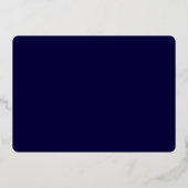 Einfache Bestätigung des Heiligen Kreuzes Folieneinladung (Rückseite)