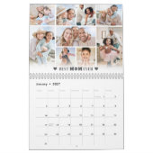 Einfache Beste Mama Foto Collage Mutter Kalender (Jan 2027)