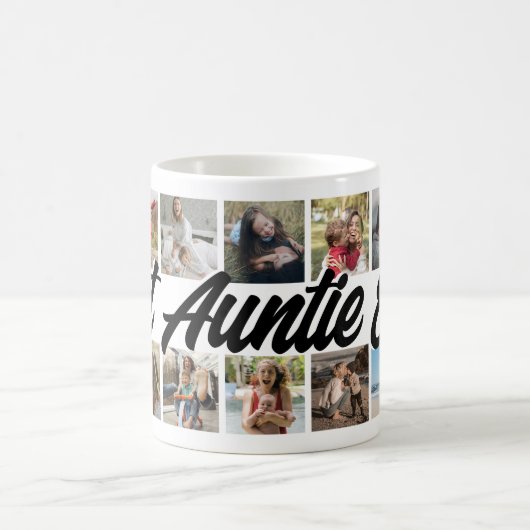 Einfache Beste Tasse je FotoCollage (Mittel)