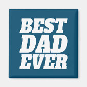 Einfache Beste Vater je Vater | Magnet (Vorne)
