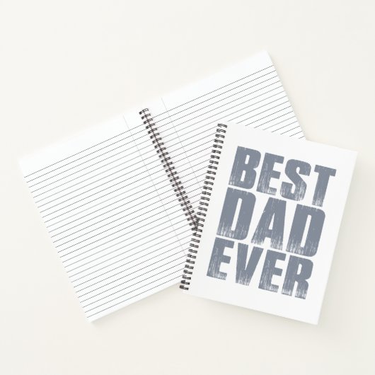 Einfache Beste Vater je Vater | Notebook Notizblock (Innenseite)