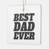 Einfache Beste Vater je Vater | Ornament (Links)