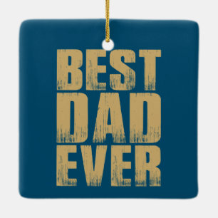 Einfache Beste Vater je Vater Ornament
