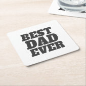 Einfache Beste Vater je Vater | UNTERSETZER (angewinkelt)