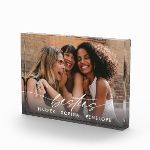 Einfache Besties erstellen Sie Ihr eigenes moderne Fotoblock