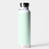 Einfache Bezeichnung Elegante Script Mint Green Mo Trinkflasche (Rechts)