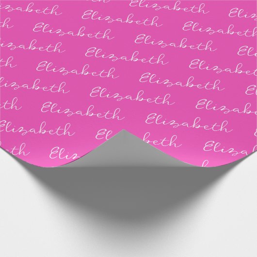 Einfache Bezeichnung für Skripte Personalisiert ro Geschenkpapier (Ecke)