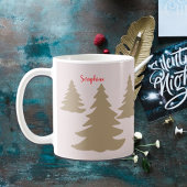 Einfache Bezeichnung moderne niedliche, neutrale K Kaffeetasse