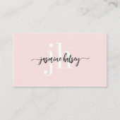 Einfache Bezeichnung und erste Visitenkarte in Ros (Vorderseite)