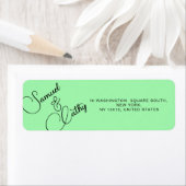 Einfache Bezeichnung und Rücksendeadresse ersetzen (Insitu)