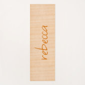 Einfache Bezeichnung Yogamatte (Vorderseite)