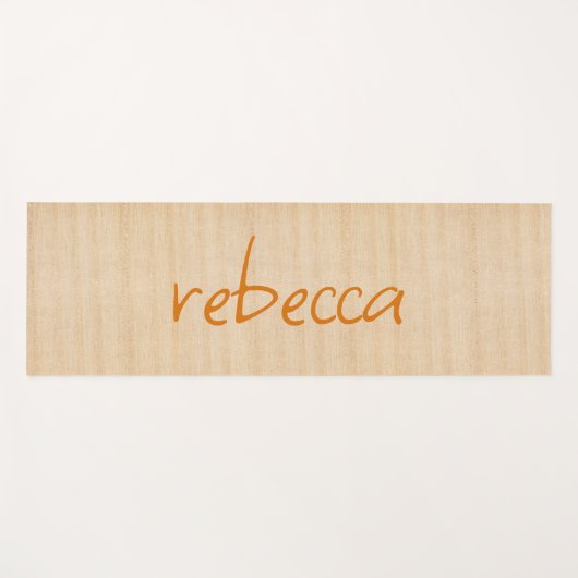 Einfache Bezeichnung Yogamatte (Vorderseite (Horizontal))