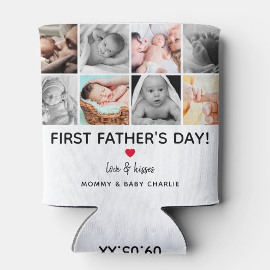 Einfache Bildersammlung des ersten Vaters | Daddy Dosenkühler (Rückseite)