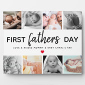 Einfache Bildersammlung des ersten Vaters | Daddy Fotoplatte (Vorderseite)
