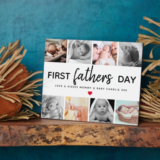 Einfache Bildersammlung des ersten Vaters | Daddy Fotoplatte (Seite)