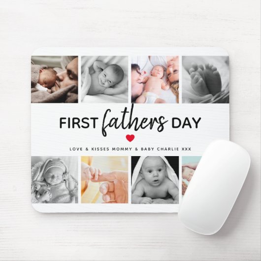 Einfache Bildersammlung des ersten Vaters | Daddy Mousepad (Mit Mouse)