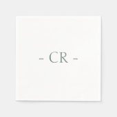 Einfache Bildgrösse Serviette (Vorderseite)