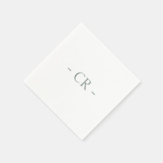 Einfache Bildgrösse Serviette (Ecke)