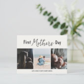 Einfache Bildkollektion der ersten Mutter Postkarte (Stehend Vorderseite)