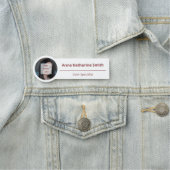 Einfache Bildkompetenz Namensschild (Beispiel)