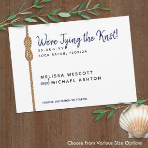 Einfache Bindung des nicht-autischen Unendlichkeit Save The Date