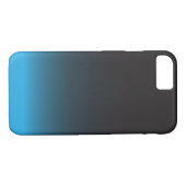 Einfache Black and Blue iPhone 7 Fall Case-Mate iPhone Hülle (Rückseite (Horizontal))