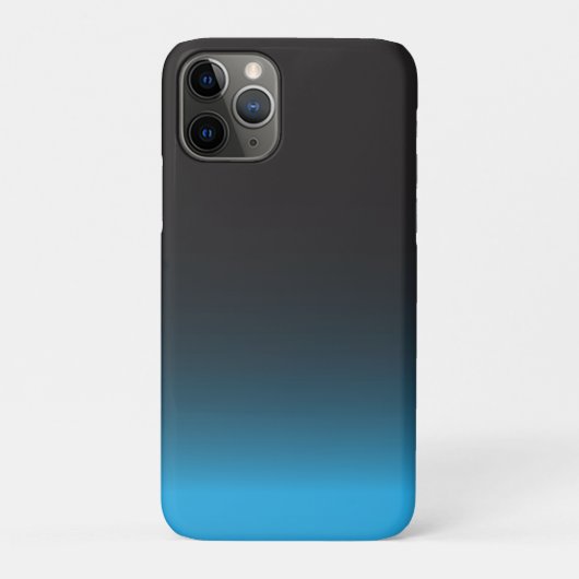 Einfache Black and Blue iPhone 7 Fall, Tough Case-Mate iPhone Hülle (Rückseite)